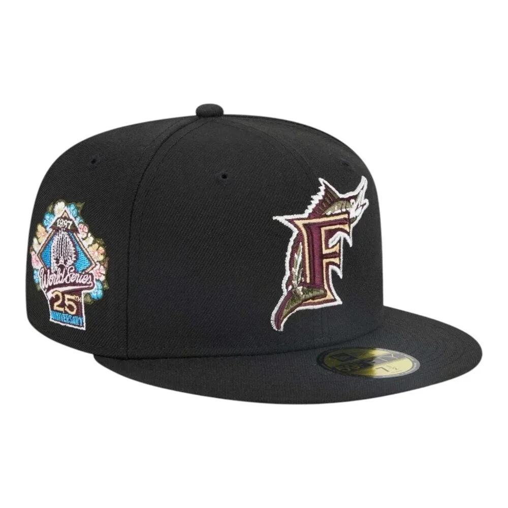 New Era Florida Marlins Botanical Fitted Hat 59FIFTY Cap - Picture 11 of 11